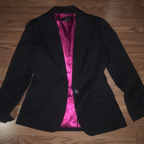 Talbots Jackets & Blazers - SOLD - Black Wool Talbots Blazer